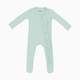Kyte Baby Ribbed Ruffle Zipper Footie - Sage, 6-12 M