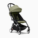 Stokke YOYO³ stroller from 6 months - Black Frame/Olive