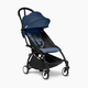 Stokke YOYO³ stroller from 6 months - Black Frame/Air France