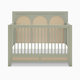 Namesake Eloise 4-in-1 Convertible Crib - French Sage And Performance Sand Eco-Weave