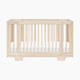 babyletto Yuzu 8-in-1 Convertible Crib with All-Stages Conversion Kits - Washed Natural