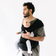 Tushbaby Hip Seat and Snug Carrier 2-in-1 Bundle - Black/Black, Black Snug Carrier