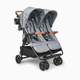 Zoe Twinᵛ² Double Stroller - Luxe Grey