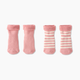 Hanna Andersson 2-Pack Baby Socks - Blush Pink, Newborn