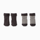 Hanna Andersson 2-pk Baby Socks - Soft Black, Newborn