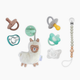 Babylist Pacifier Box (6 Pacifiers + 1 Clip)
