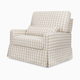 Namesake Crawford Pillowback Chair and a Half - Tan Gingham
