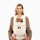 Momcozy Baby Carrier with Natural Cotton Linen - Cream