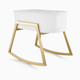 Bellini Madrid Rocking Bassinet - Gold