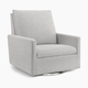 Bellini Stowe Chair and a Half Glider - Harbor Grey