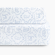Bellini Organic Jersey Cotton Crib Sheet and Changing Pad Cover Set - Woodland Blue