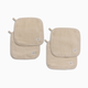 Tiny Kind Organic Cotton Washcloths (4 Pack) - Antique White