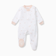 Burt's Bees Baby Organic Sleep & Play Footie Pajamas - Pink Bee, Newborn