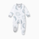 Burt's Bees Baby Organic Sleep & Play Footie Pajamas - Hello Moon, Newborn