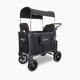 WonderFold Wagon W2 Luxe Pro Double Seater Stroller Wagon - Jet Black