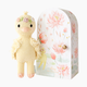 cuddle+kind Tiny Hand-Knit Doll - Flora The Duckling