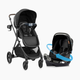 Evenflo Shyft Intuiti+ Travel System featuring Revolve180 LiteMax NXT with SensorySoothe - Dubhan Black