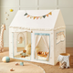 Tiny Land Sweet Citrus Kid's Play Tent - Creamy White/Blue