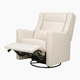 babyletto Kiwi Plus Power Recliner and Swivel Glider - Performance Ivory Boucle