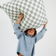 Toki Kids Bean Bag - Checker Matcha