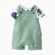 Carter's Little Planet 2-Piece Organic Cotton Shortall Set - Multi, 0-3 M