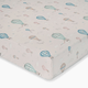 Crane Baby Cotton Sateen Crib Fitted Sheet - Hot Air Balloon