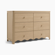 Storkcraft Casablanca 6 Drawer Dresser - Driftwood