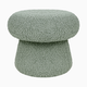 babyletto Mushroom Pouf - Sage Teddy Loop