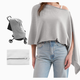 Momcozy Nursing Cover - Muti-Use Privacy Poncho - Grey