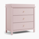 Graco Sasha 3 Drawer Chest with Changing Topper - Blush