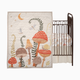 Lambs & Ivy 3-Piece Crib Bedding Set - Mushroom Meadow