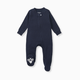 Burt's Bees Baby Organic Sleep & Play Footie Pajamas - Midnight, Newborn