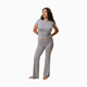 Kindred Bravely The Sunday Maternity & Nursing Pajama Set - Grey Heather, Small