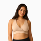 Kindred Bravely French Terry Racerback Nursing & Sleep Bra - Beige, Small