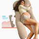 Frida Mom Full Body Support Pregnancy Pillow - Taupe