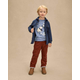 Boys Microfleece Lined Corduroy Pull On Pants - Little Essentials