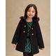 Girls Hooded Coat - Royal Christmas