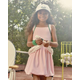 Girls Quick Dry Striped Active Bubble Dress - Club House
