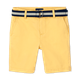 Boys Belted Chino Shorts
