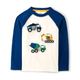 Boys Peek-A-Boo Trucks Top - Demolition Dude