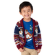 Boys Embroidered Dog Fairisle Cardigan - Playful Pups