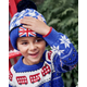 Boys Houndstooth Pom Pom Hat - London Calling
