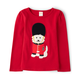 Girls Embroidered Dog Top - London Calling