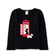 Girls Embroidered Phone Booth Top - London Calling