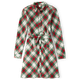 Womens Matching Family Plaid Shirt Dress - Family Celebrations