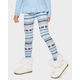 Girls Snowflake Fairisle Leggings