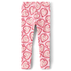 Girls Lace Heart Leggings - Valentine Cutie