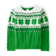Boys Shamrock Fairisle Sweater - Little Leprechaun