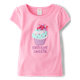 Girls Embroidered Cupcake Top - Birthday Boutique