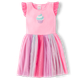 Girls Embroidered Cupcake Tutu Dress - Birthday Boutique